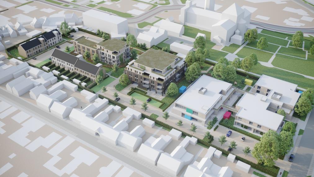 Project Theresiakwartier in Raamsdonskveer in 3D
